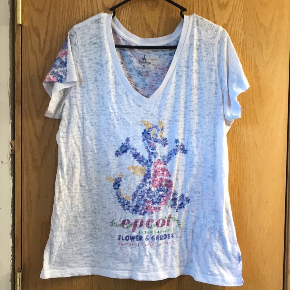 Disney parks 2016 flower & garden ladies shirt